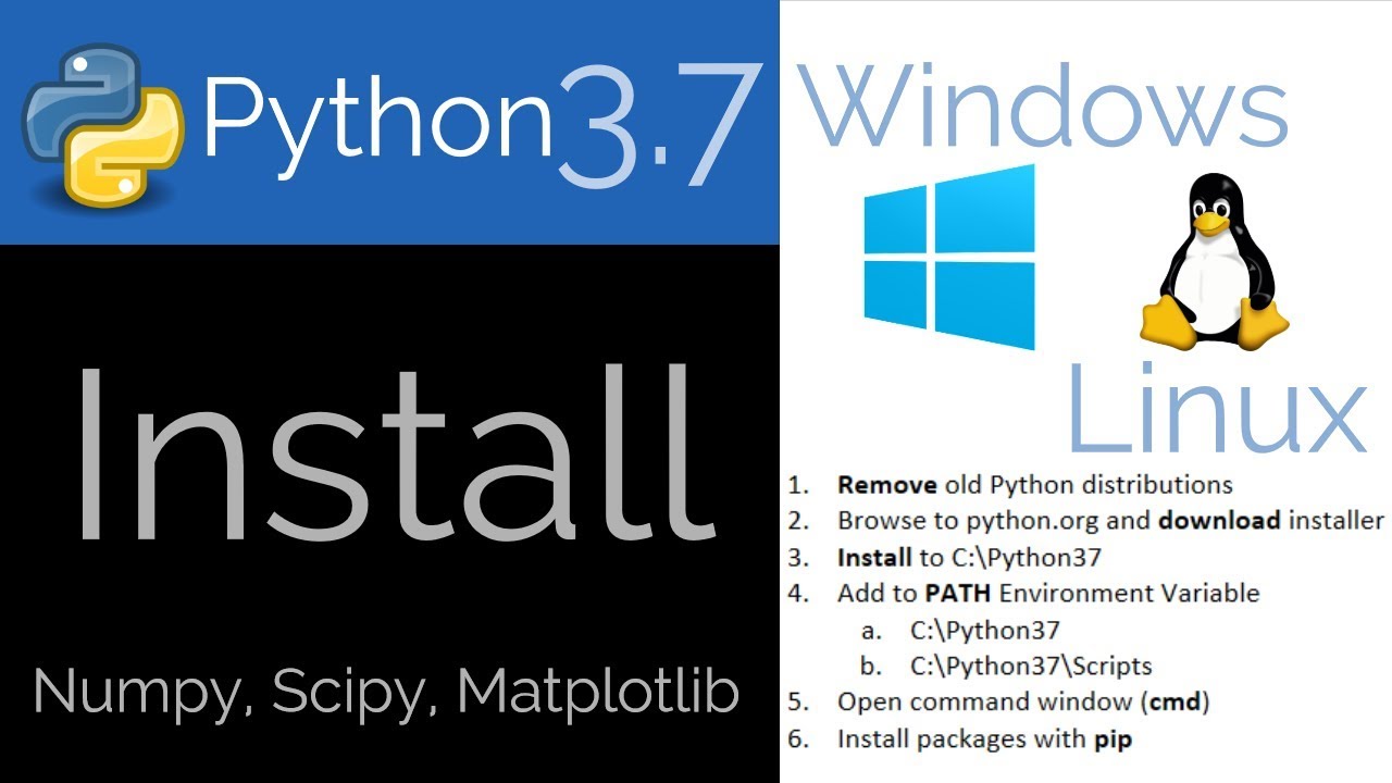 Linux Install Python 3.7